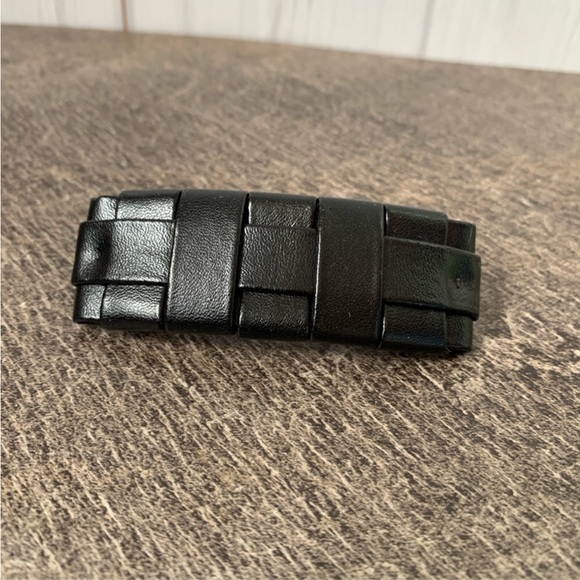 NWT Free people, rectangle Black Barrette - Picture 3 of 5